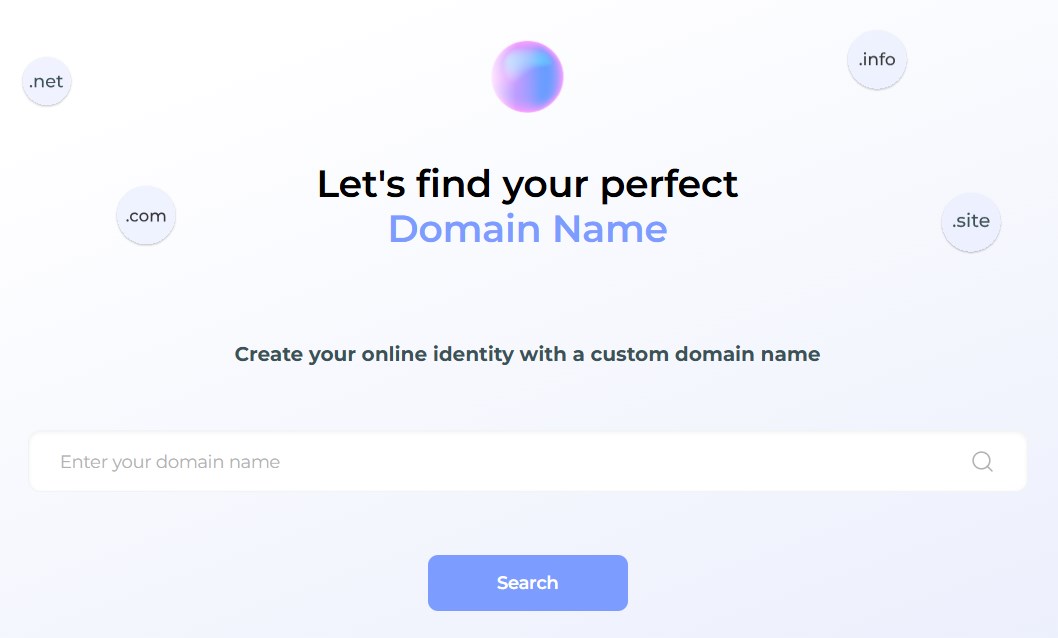WebOps domain search